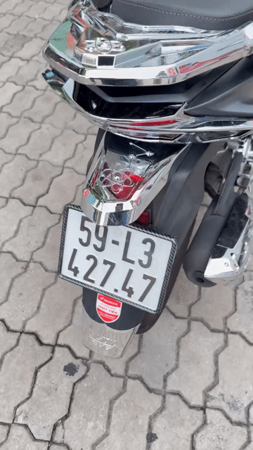 Honda Vision 2022 Xám 14568 km. Mua bán Xe máy tại Quận 12 Tp Hồ Chí Minh được đăng bởi Phượng  hình 1