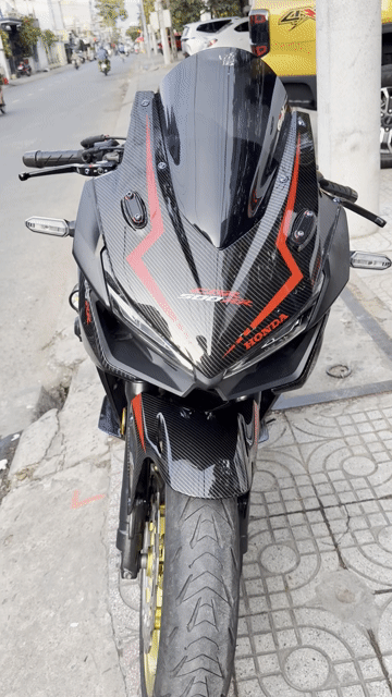 Honda CBR500R màu Đen. Mua bán Xe máy tại Thành phố Vĩnh Long Vĩnh Long được đăng bởi Trung tin hình 1