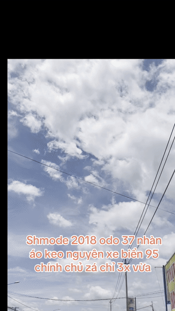 Honda SH Mode 2018 Kem 37000 km biển 95 chính chủ. Mua bán Xe máy tại Quận Cái Răng Cần Thơ được đăng bởi CẦM ĐỒ TRUNG TÍN  hình 1