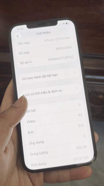 Apple iPhone 12 Pro Max Xanh. Mua bán Điện thoại tại Quận Kiến An Hải Phòng được đăng bởi K A hình 1