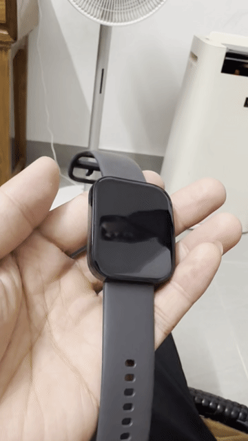 Amazfit Bip 5 Đen pin trâu và còn đẹp. Mua bán Thiết bị đeo thông minh tại Huyện Hoài Đức Hà Nội được đăng bởi mochi mart hình 1