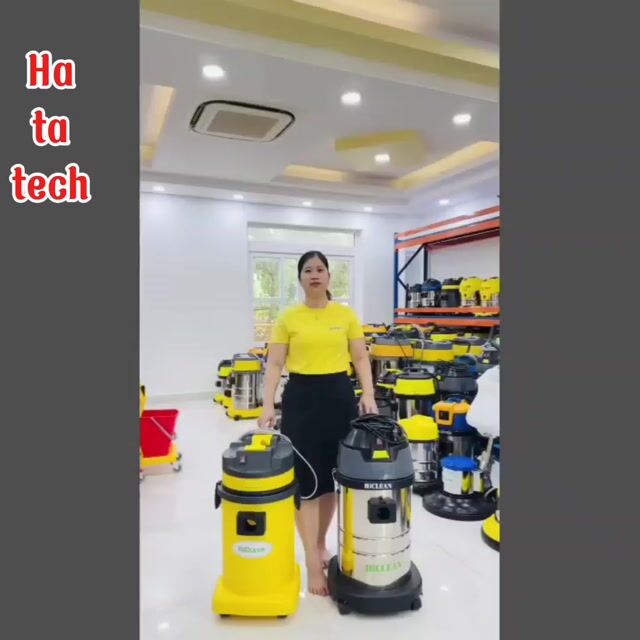 Máy hút bụi công nghiệp 30L Hiclean màu cực đẹp