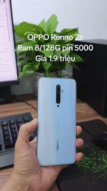 OPPO Reno 2z 128GB màn zin mượt cam thụt thò đẹp. Mua bán Điện thoại tại Quận Hà Đông Hà Nội được đăng bởi Shop Điện Thoại Cũ Zin hình 1