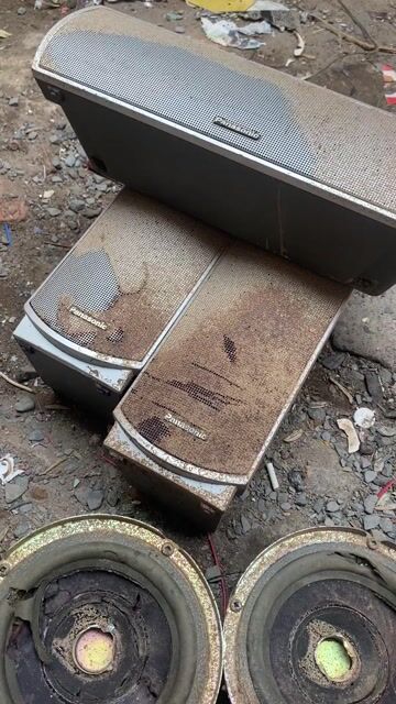 Loa Panasonic Xám Đã sử dụng. Mua bán Tivi, Âm thanh tại Quận 7 Tp Hồ Chí Minh được đăng bởi Bich Nguyen hình 1