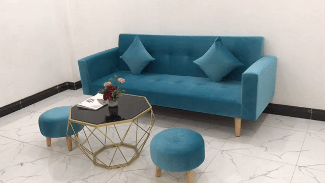 Bộ bàn ghế sofa giường có tay dai 2m ở Hồ Chí Minh. Mua bán Bàn ghế tại Quận 1 Tp Hồ Chí Minh được đăng bởi Thế Giới Sofa Phước Nguyễn hình 1