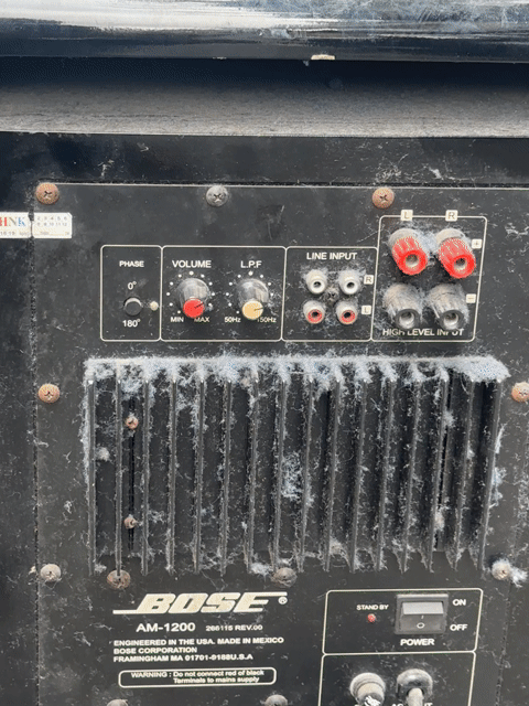 Loa Sub Karaoke Bose 1200 Đen. Mua bán Tivi, Âm thanh tại Quận Tân Phú Tp Hồ Chí Minh được đăng bởi trần Lương hình 1