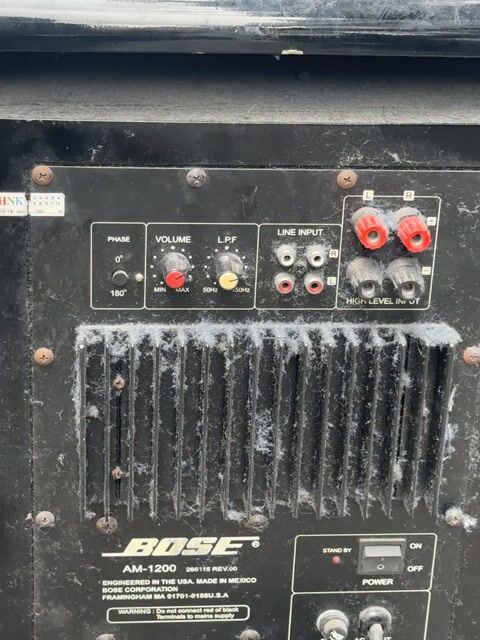 Loa Sub Karaoke Bose 1200 Đen. Mua bán Tivi, Âm thanh tại Quận Tân Phú Tp Hồ Chí Minh được đăng bởi trần Lương hình 1