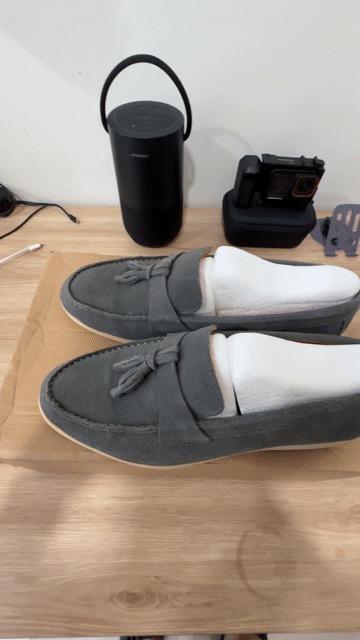 Giày lười nam Da lộn Ghi xám size 39. Mua bán Giày dép tại Quận Bình Thạnh Tp Hồ Chí Minh được đăng bởi Nguyễn Thiện Triêu Dương hình 1