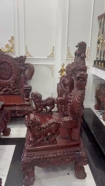 Bộ bàn ghế Gỗ đá Nam Phi Nâu 13 món. Mua bán Bàn ghế tại Huyện Hóc Môn Tp Hồ Chí Minh được đăng bởi Khánh Phạm hình 1