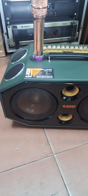 Loa kéo Qboss Xanh rêu. Mua bán Tivi, Âm thanh tại Quận Tân Bình Tp Hồ Chí Minh được đăng bởi mili hình 1