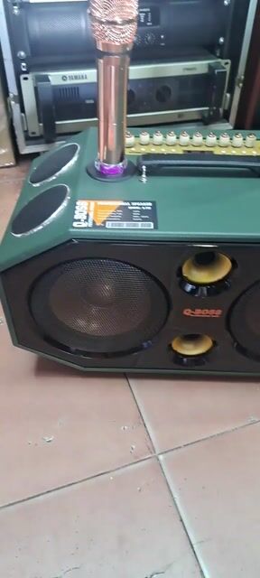 Loa kéo Qboss Xanh rêu. Mua bán Tivi, Âm thanh tại Quận Tân Bình Tp Hồ Chí Minh được đăng bởi mili hình 1