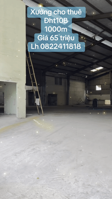 Cho thuê Văn phòng, Mặt bằng kinh doanh Quận 12 Tp Hồ Chí Minh diện tích 1000 m² giá 60 triệu/tháng