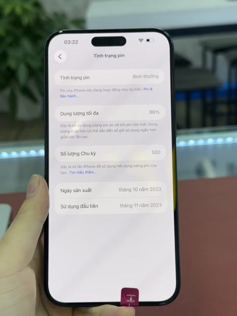 Apple iPhone 15 Pro Max 256GB 98%. Mua bán Điện thoại tại Thành phố Thủ Dầu Một Bình Dương được đăng bởi Phong Le hình 1