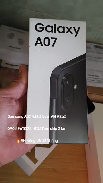 Samsung A07 4.128 New VN #2tr5. Mua bán Máy tính bảng tại Quận 10 Tp Hồ Chí Minh được đăng bởi Trần Văn Quyền hình 1