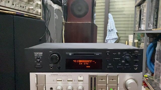 Đầu MD Tascam MD-350 Đen. Mua bán Tivi, Âm thanh tại Quận Bắc Từ Liêm Hà Nội được đăng bởi Nguyễn Hoàng Anh hình 1