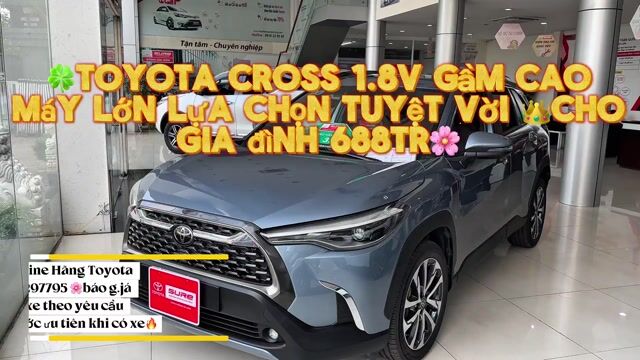 5 chổ gầm cao Toyota Corolla Cross màu xám 2021. Mua bán Ô tô tại Quận Bình Thạnh Tp Hồ Chí Minh được đăng bởi Đại lý chính hãng xe qua sử dụng Toyota Sài Gòn hình 1