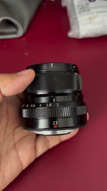 Ống kính Fujifilm XF 23 F2 WR Đen. Mua bán Máy ảnh, Máy quay tại Thành phố Thủ Đức Tp Hồ Chí Minh được đăng bởi Nguyễn Duy hình 1