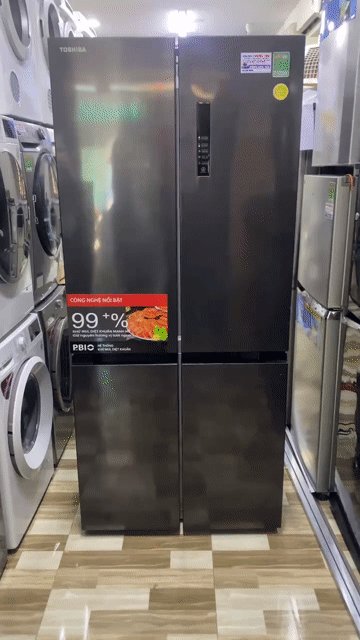 TOSHIBA 511L INVETER TIẾT KIỆM ĐIỆN ĐẸP LẠNH NHANH. Mua bán Tủ lạnh tại Thành phố Thủ Đức Tp Hồ Chí Minh được đăng bởi PHƯỚC THƯ Kho Điện Máy hình 1