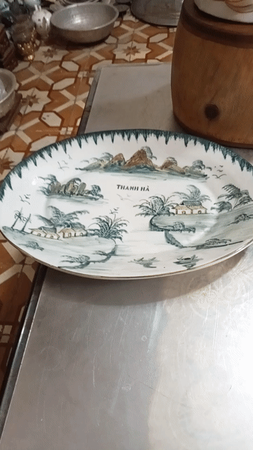 Tượng gốm xưa và 2 Đĩa gốm vẽ cảnh. Mua bán Đồ sưu tầm, đồ cổ tại Quận Cầu Giấy Hà Nội được đăng bởi Dương xuân Trường hình 1