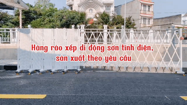 Hàng rào di động xếp gọn - bánh xe di chuyển tiện. Mua bán Đồ chuyên dụng, Giống nuôi trồng tại Huyện Bắc Tân Uyên Bình Dương được đăng bởi Phan My hình 1