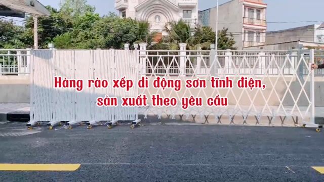 Hàng rào di động xếp gọn - bánh xe di chuyển tiện. Mua bán Đồ chuyên dụng, Giống nuôi trồng tại Huyện Bắc Tân Uyên Bình Dương được đăng bởi Phan My hình 1