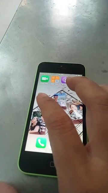 iPhone 5C Xanh lá. Mua bán Điện thoại tại Quận 4 Tp Hồ Chí Minh được đăng bởi dọn kho hình 1