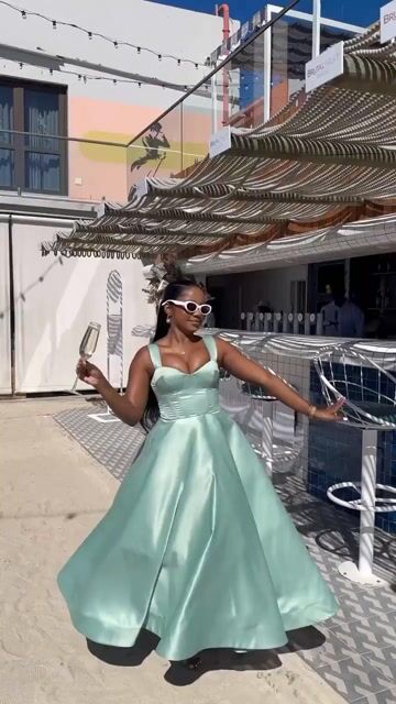 Miano Designs Mint Green Dress – Size 8 | Local Designer | L