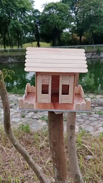 Mô hình nhà gỗ mini- Wooden model house. Mua bán Cây cảnh, đồ trang trí tại Quận Hà Đông Hà Nội được đăng bởi Luke shaw hình 1