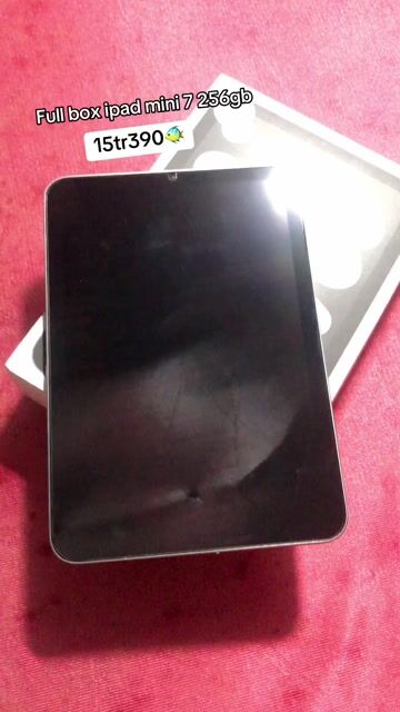 iPad Mini 7 Xám 256GB full box . Mua bán Máy tính bảng tại Huyện Bình Chánh Tp Hồ Chí Minh được đăng bởi Lê Minh Thiện hình 1