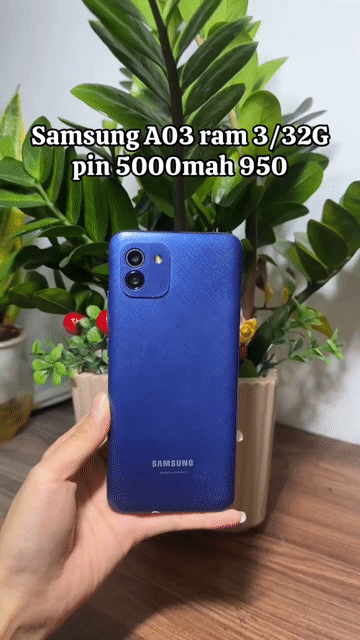 Samsung A03 3GB/32GB Xanh. Mua bán Điện thoại tại Quận Hà Đông Hà Nội được đăng bởi Điện Thoại Cũ  hình 1
