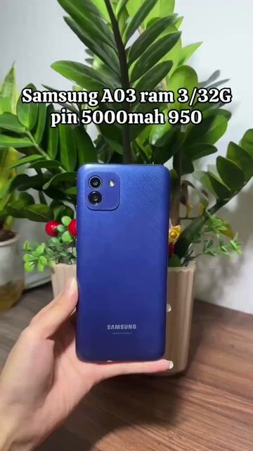 Samsung A03 3GB/32GB Xanh. Mua bán Điện thoại tại Quận Hà Đông Hà Nội được đăng bởi Điện Thoại Cũ  hình 1