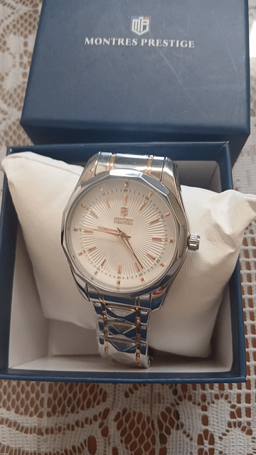 Đồng hồ Montres Prestige Unisex Kim loại Bạc Mỹ. Mua bán Đồng hồ tại Thành phố Trà Vinh Trà Vinh được đăng bởi Mai Trí Phúc  hình 1