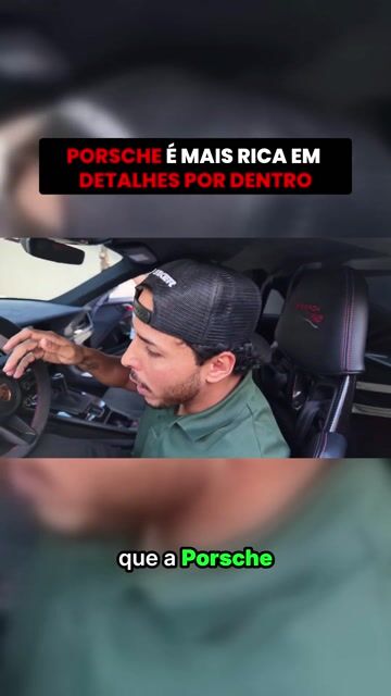 PORSCHE É MAIS RICA EM DETALHES POR DENTRO#RENATOGARCIA