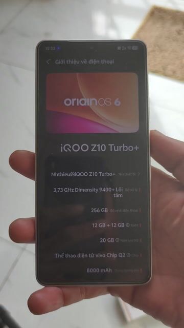 iQOO Z10 Turbo+ 12GB/256GB Vàng. Mua bán Điện thoại tại Quận Tân Bình Tp Hồ Chí Minh được đăng bởi Ng Hieu hình 1