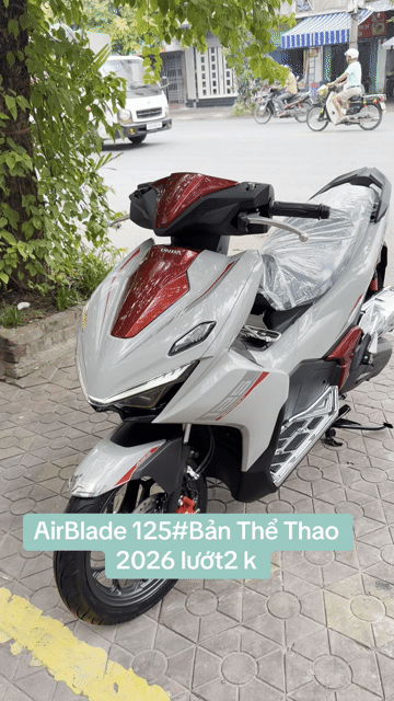 Honda Air Blade 125 Thể Thao ABS 2026 Xám đỏ. Mua bán Xe máy tại Quận Lê Chân Hải Phòng được đăng bởi Cửa Hàng Xe Máy Hương THược  hình 1