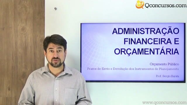 Administração Financeira e Orçamentária