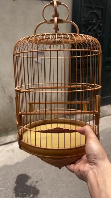 Lồng chim tre màu nâu size 26. Mua bán Phụ kiện, Thức ăn, Dịch vụ tại Quận Tây Hồ Hà Nội được đăng bởi Anh Đỗ hình 1