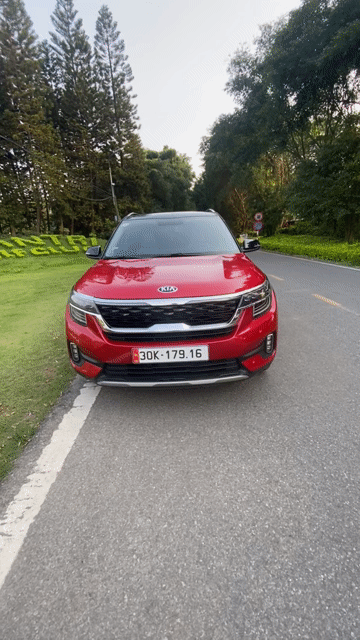 Kia Seltos Premium 1.4AT GT 2021 Đỏ chính chủ. Mua bán Ô tô tại Quận Tây Hồ Hà Nội được đăng bởi thanh hằng  hình 1