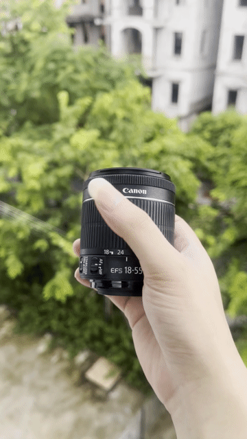 Ống kính Canon 18-55mm IS STM cũ. Mua bán Máy ảnh, Máy quay tại Quận Nam Từ Liêm Hà Nội được đăng bởi Nguyễn Xuân Linh hình 1