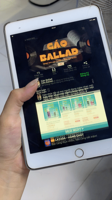 Apple iPad mini 3 16GB Vàng. Mua bán Máy tính bảng tại Thành phố Biên Hòa Đồng Nai được đăng bởi Nhím Nhím  hình 1