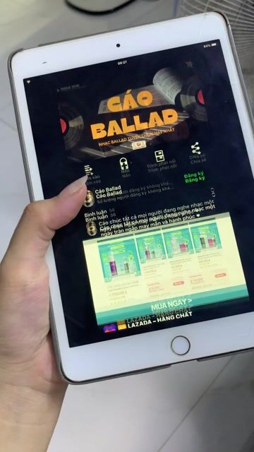 Apple iPad mini 3 16GB Vàng. Mua bán Máy tính bảng tại Thành phố Biên Hòa Đồng Nai được đăng bởi Nhím Nhím  hình 1