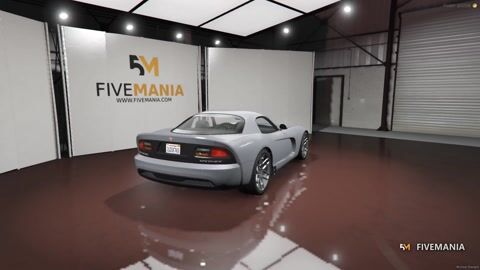 FIVEM Dodge Viper | Realistic Sports Car [Badged] Add-On | Optimized | Fivem Ready | High Quality, video preview
