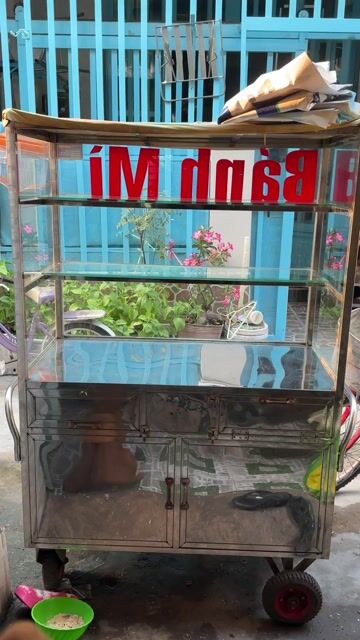 Xe đẩy bán hàng Kính Inox 1 mét. Mua bán Đồ chuyên dụng, Giống nuôi trồng tại Huyện Cần Giuộc Long An được đăng bởi Đang kim dung hình 1