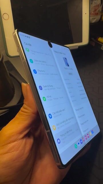 Samsung Z Fold 5 516GB Xanh. Mua bán Điện thoại tại Quận Tân Bình Tp Hồ Chí Minh được đăng bởi thanh hình 1