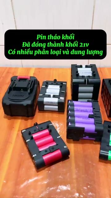 Pin sạc 21V 5ah. Mua bán Đồ chuyên dụng, Giống nuôi trồng tại Huyện Châu Thành Bến Tre được đăng bởi Văn thanh hình 1