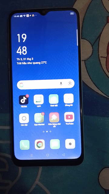 Oppo A31 128GB Xanh ngọc. Mua bán Điện thoại tại Thành phố Thuận An Bình Dương được đăng bởi Chân Van hình 1