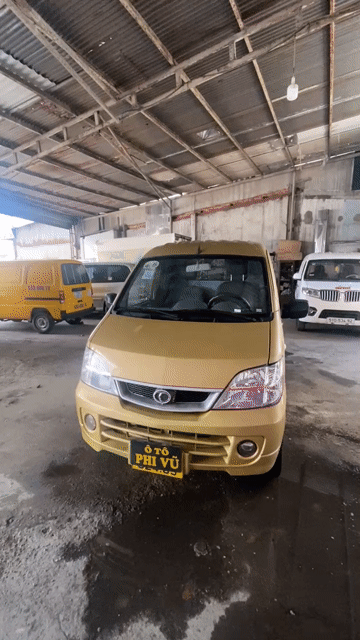 Thaco Van 2 chỗ 2023 Vàng tải 945kg. Mua bán Xe tải, xe ben tại Quận 12 Tp Hồ Chí Minh được đăng bởi Auto Phi Vũ hình 1