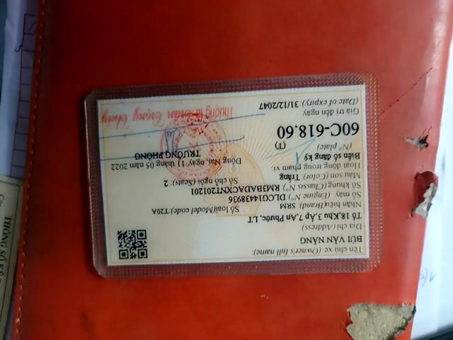 SRM T20 2022 920kg. Mua bán Xe tải, xe ben tại Quận 12 Tp Hồ Chí Minh được đăng bởi TÂN THUẬN hình 1