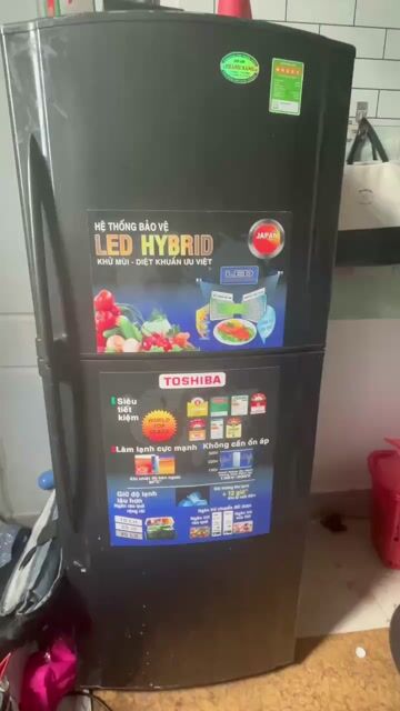 Tủ lạnh Toshiba Đen LED Hybrid Khử mùi. Mua bán Tủ lạnh tại Quận Gò Vấp Tp Hồ Chí Minh được đăng bởi Phạm Thành Lễ hình 1