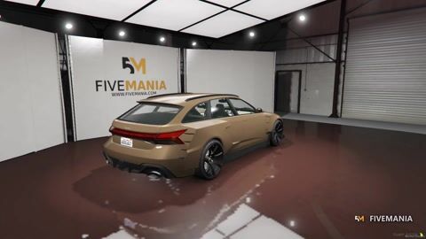 FIVEM Audi RS6 Avant (C8) | Lore Friendly Performance Wagon | Interior & Exterior | Tuning Parts | Working Lights | Add-On | Optimized | Fivem Ready | High Quality, video preview